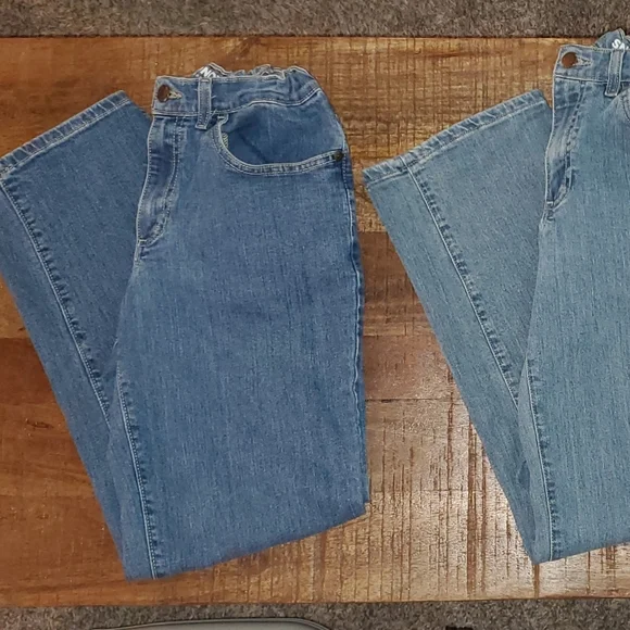 Boy's Sonoma Straight Leg Jeans Bundle ● Size 16 ● Light Wash / Medium / Dark - Picture 6 of 11